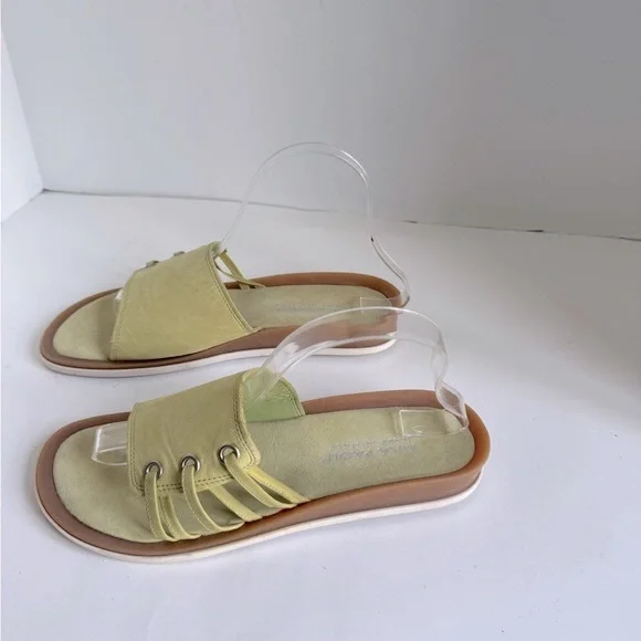 Mila Paoli Leather Slide Slip on’ Sandals. Size 9 - Picture 2 of 11
